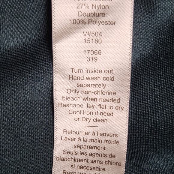 Coldwater Creek Green Velvet Blazer Jacket Size 10P NWT - Picture 12 of 13